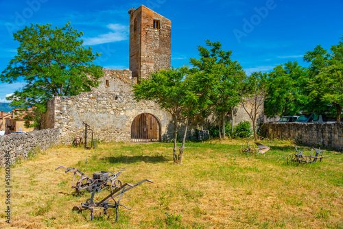 Castillo de Pedraza at Pedraza village in Spain photo