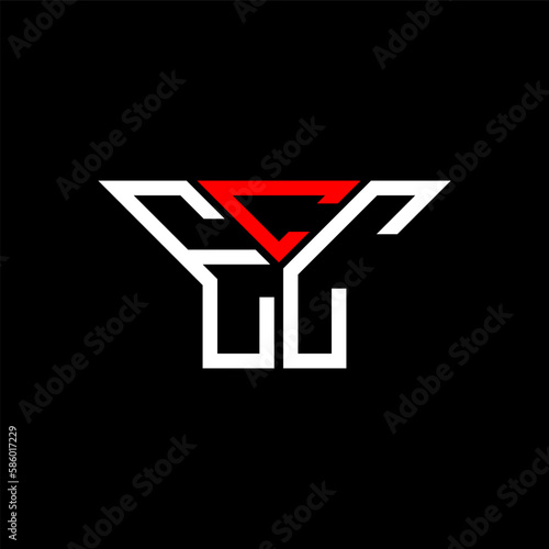 ECL letter logo creative design with vector graphic, ECL simple and modern logo.
