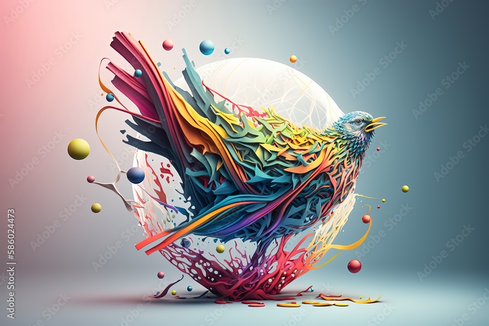 Discover our diverse collection of bird artworks featuring various ...