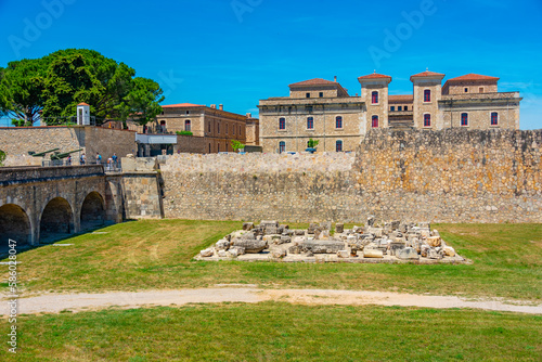 Castell de Sant Ferran in Spanish town Figueres photo