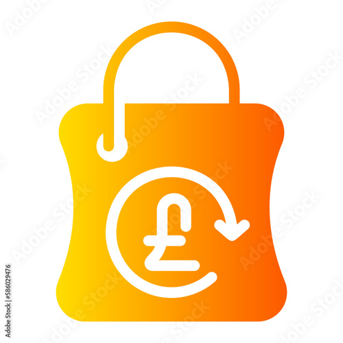 cashback gradient icon
