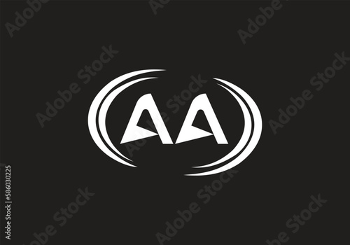 this is a dabble A letter text design 
