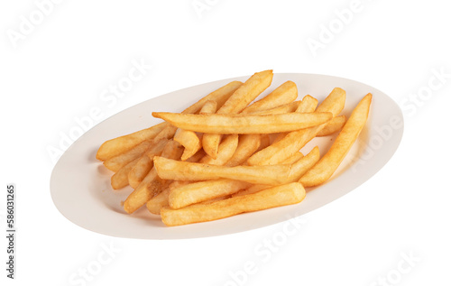 french fries on plate