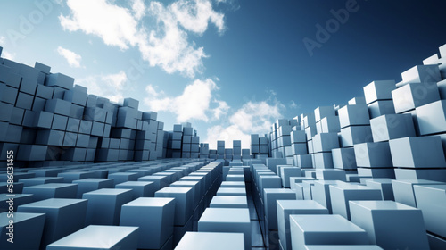 abstract city background