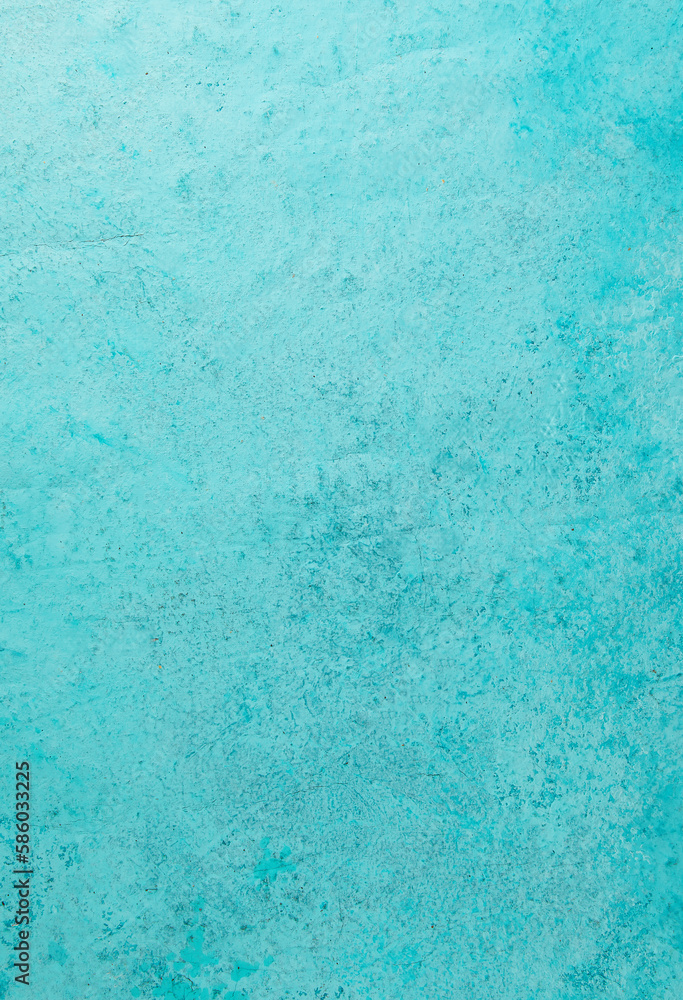 Blue concrete background texture for food and product photography