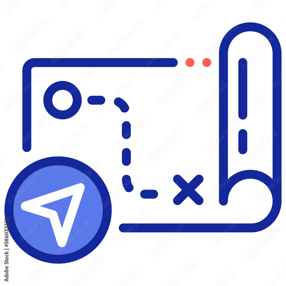 Location or area representation icon Location or area representation icon