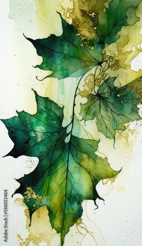 abstract alcohol ink texture background made with generative ai