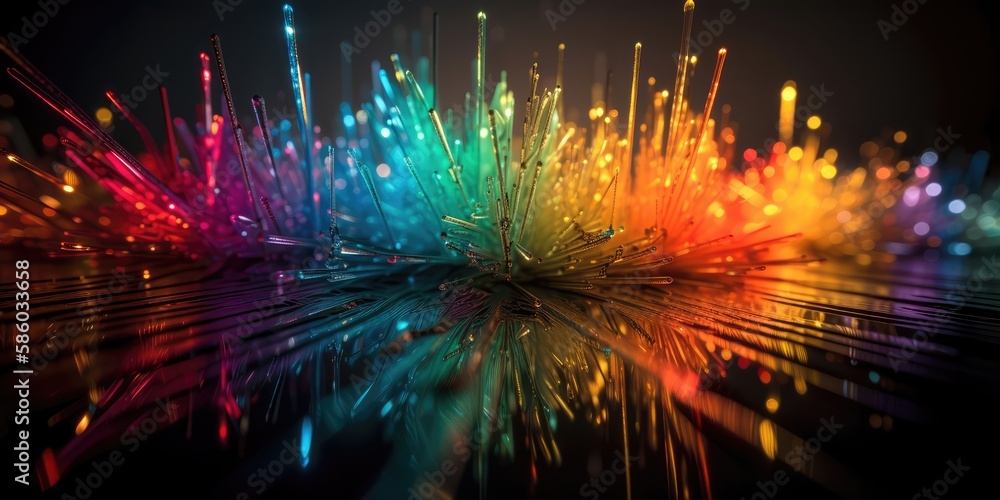 Fototapeta premium Colorful texture background, made with generative ai