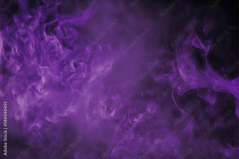Fototapeta premium Colorful smoke, abstract background, wallpaper. Color bomb. Printable image. High quality. Generative AI