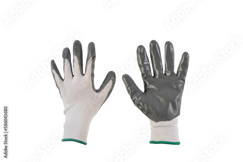 Wallpaper Mural Work gloves isolated on white background Torontodigital.ca
