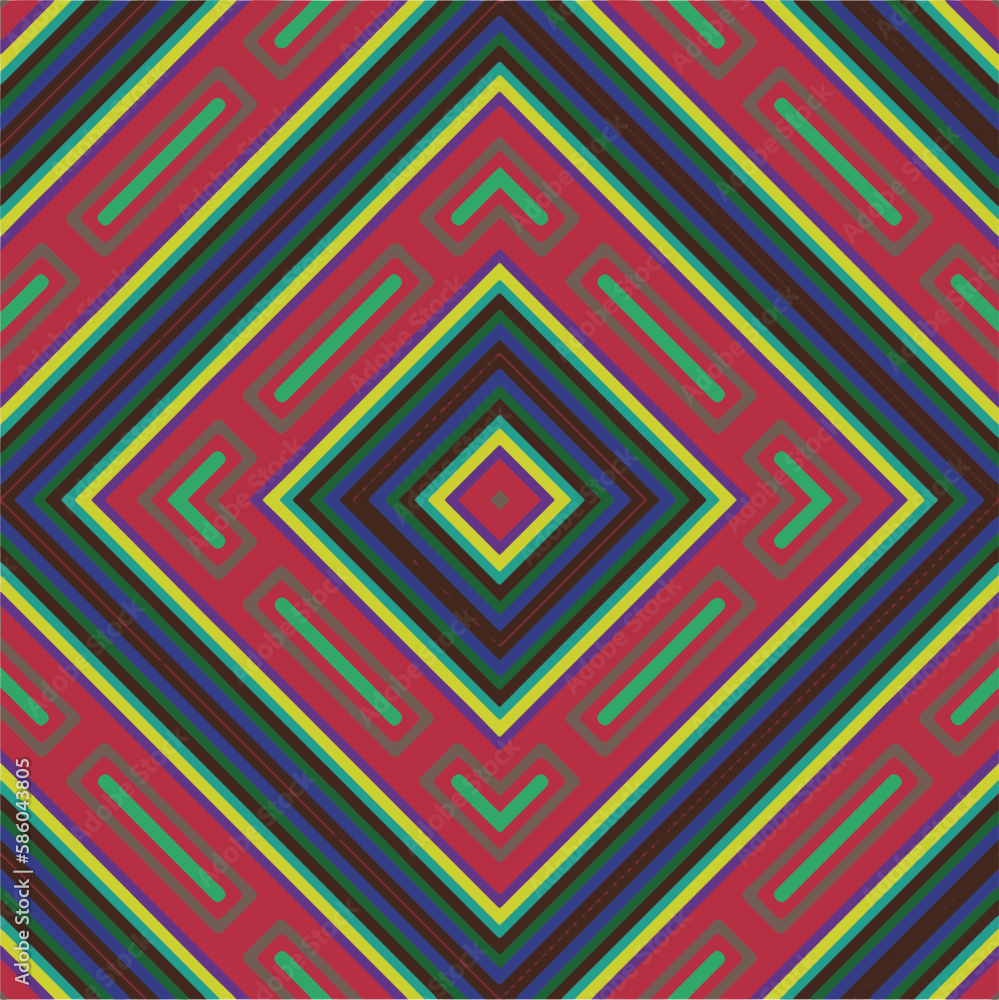 Abstract ethnic rug ornamental seamless pattern.Perfect for fashion, textile design, cute themed fabric, on wall paper, wrapping paper and home decor. Abstract ethnic rug ornamental seamless pattern.Perfect for fashion, textile design, cute themed fabric, on wall paper, wrapping paper and home decor.
