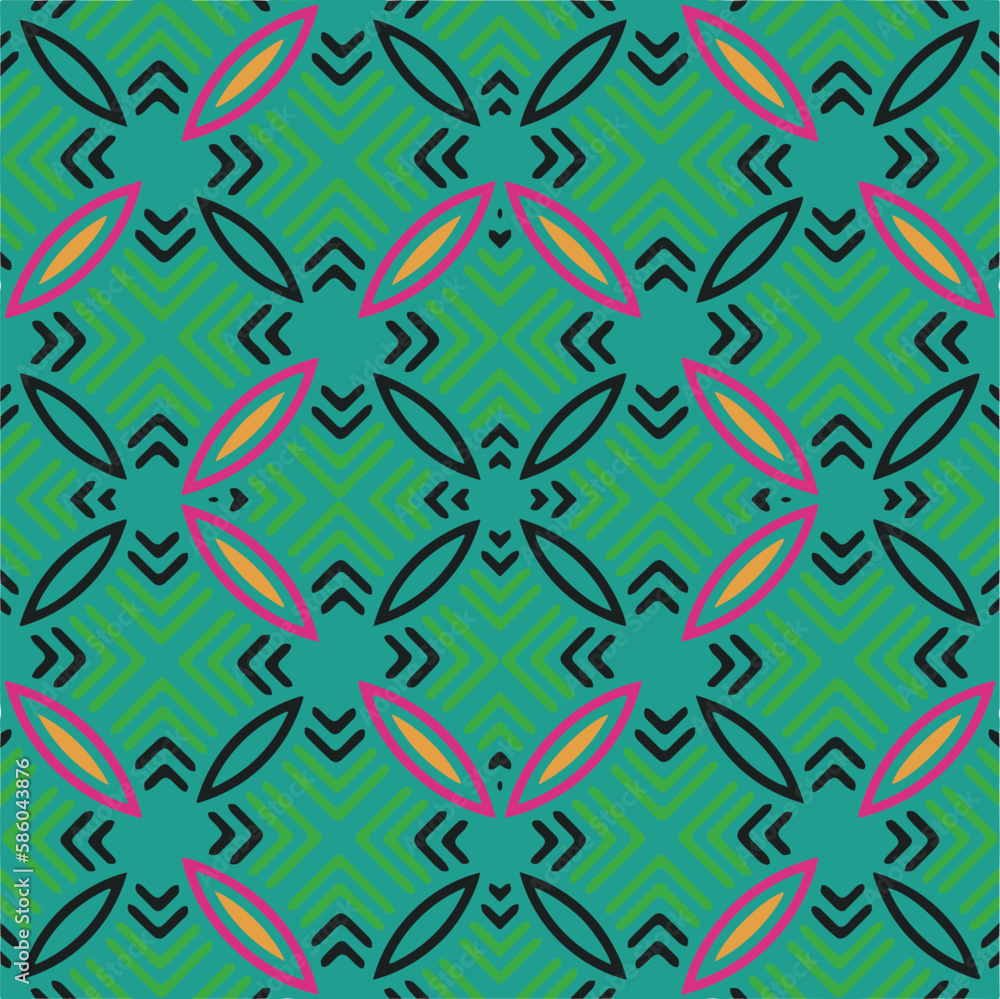 Abstract ethnic rug ornamental seamless pattern.Perfect for fashion, textile design, cute themed fabric, on wall paper, wrapping paper and home decor. Abstract ethnic rug ornamental seamless pattern.Perfect for fashion, textile design, cute themed fabric, on wall paper, wrapping paper and home decor.