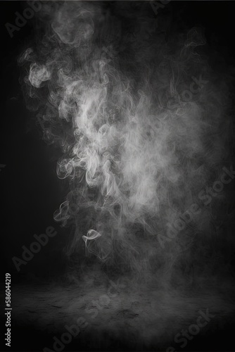 Fantastic smoke, abstract background, wallpaper. Color bomb. Printable image. High quality. Generative AI