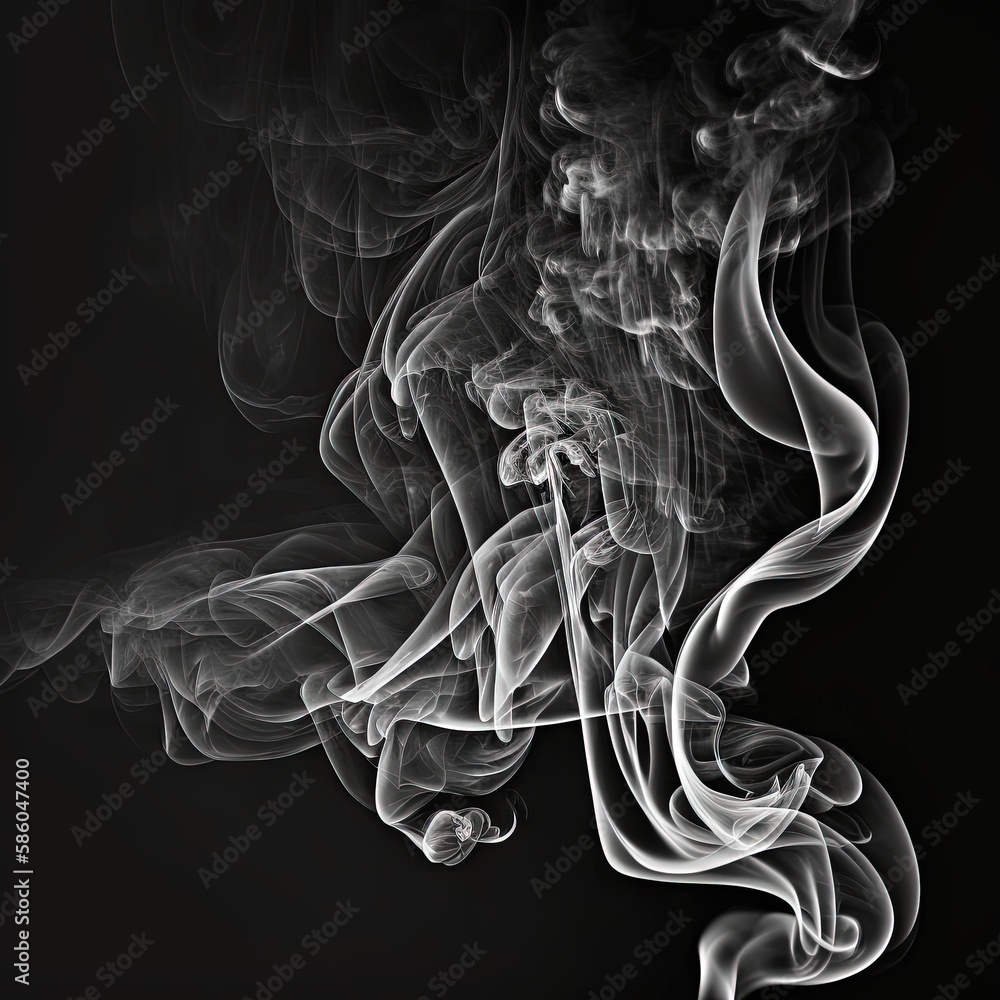 custom made wallpaper toronto digitalFantastic smoke, abstract background, wallpaper. Color bomb. Printable image. High quality. Generative AI