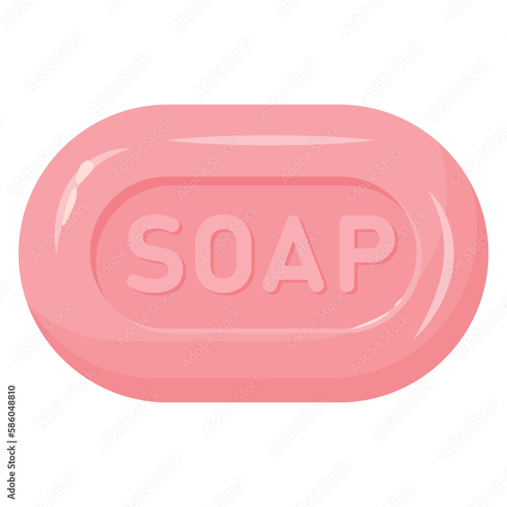 Vector image of soap. Hygiene items and baths. The concept of cleanliness and self-care. Beautiful elements for your design. Vector image of soap. Hygiene items and baths. The concept of cleanliness and self-care. Beautiful elements for your design.