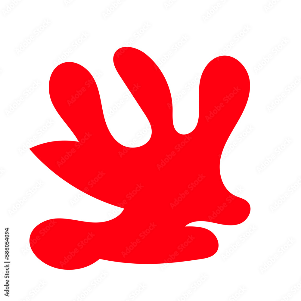 Red Aesthetic Abstract Shapes Red Aesthetic Abstract Shapes
