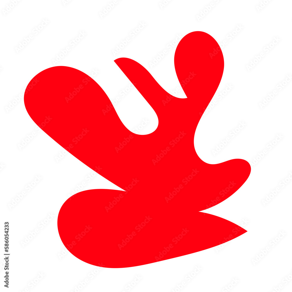 Red Aesthetic Abstract Shapes Red Aesthetic Abstract Shapes