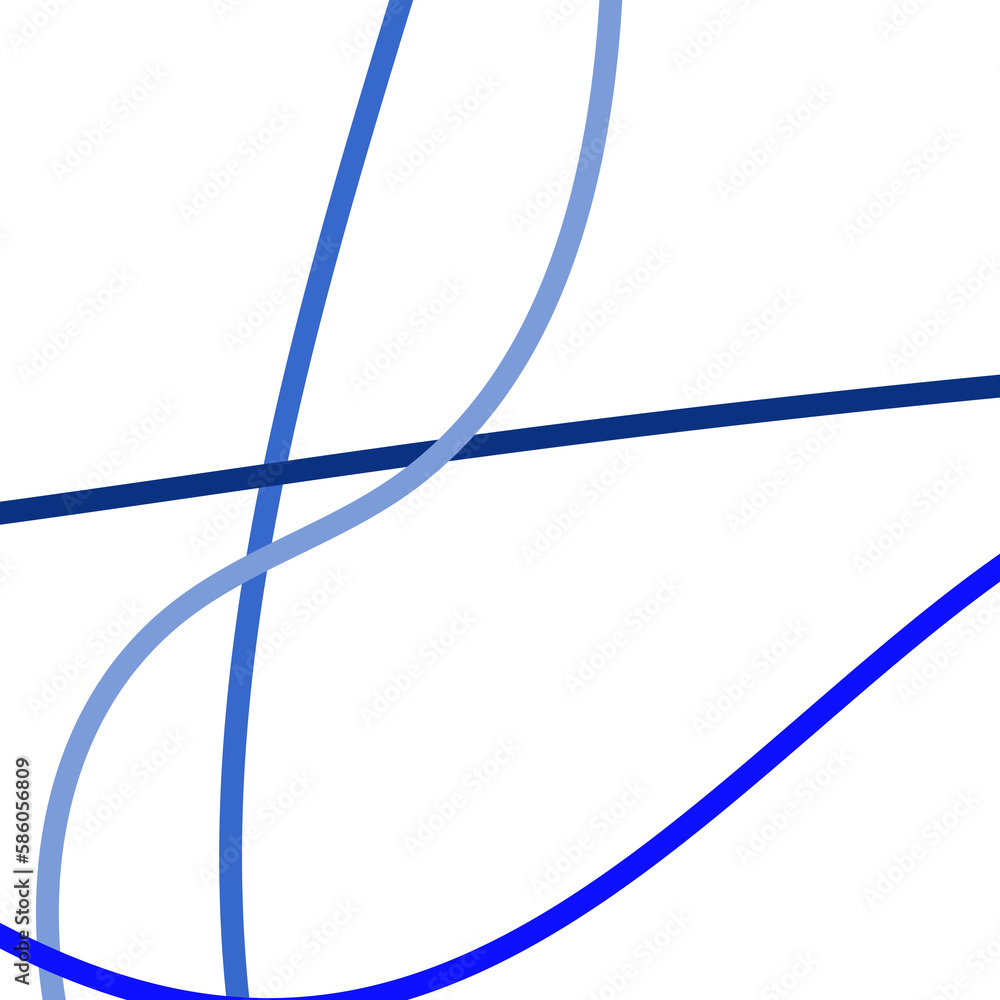Blue Minimal Graphic Lines Blue Minimal Graphic Lines