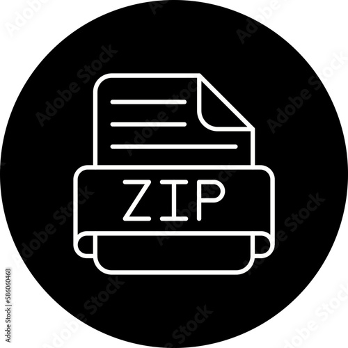 Zip Line Inverted Icon