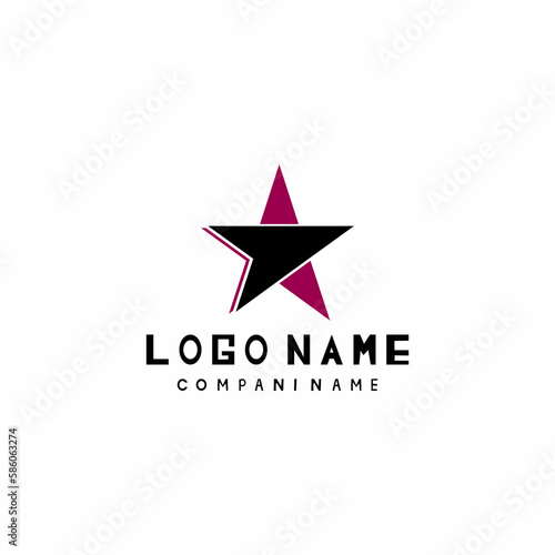 star logo vector illustration