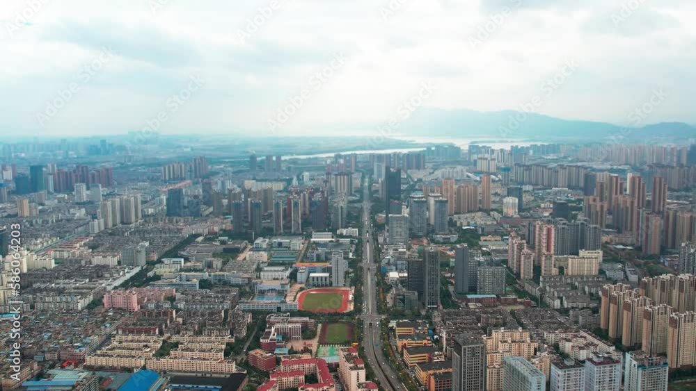 Aerial photography of Kunming City, Yunnan Province Aerial photography of Kunming City, Yunnan Province