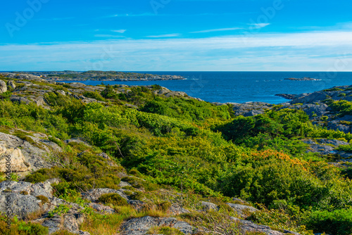 Bohuslan coast near Marstrand in Sweden photo