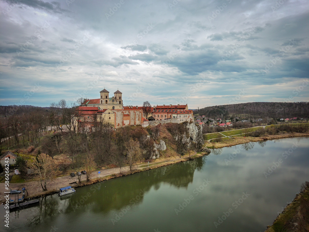 Historic monastery buildings in Tyniec near Krakow, Poland. Historic monastery buildings in Tyniec near Krakow, Poland.