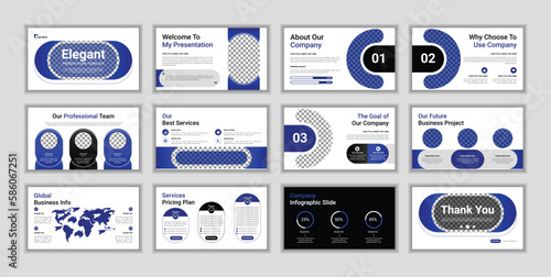 Business minimal slides presentation background template. Use in powerpoint Presentation, corporate report, advertising, annual report, banner brochure cover design