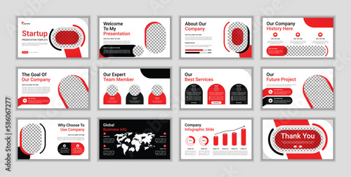 Business minimal slides presentation background template. Use in powerpoint Presentation, corporate report, advertising, annual report, banner brochure cover design