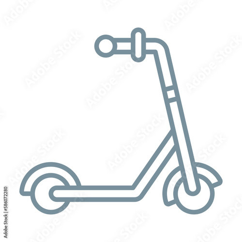 Kick Scooter Icon