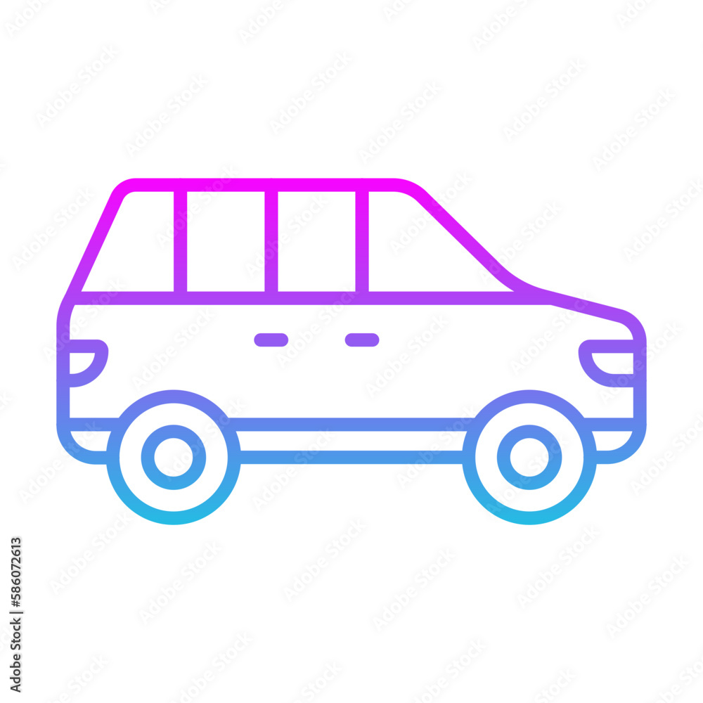 Wagon Car Icon