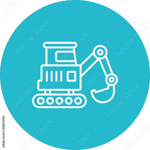 Excavator Icon