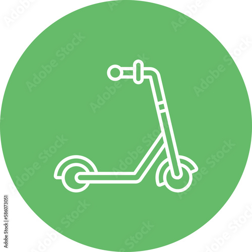 Kick Scooter Icon
