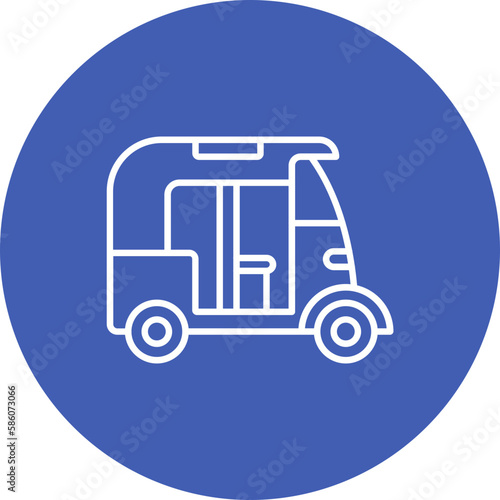 Rickshaw Icon