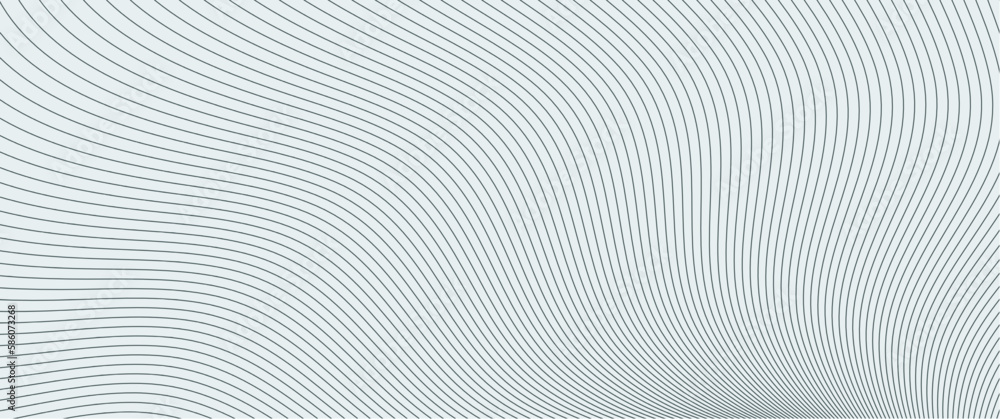 Modern background design of abstract seamless wavy line pattern. Wavy minimal background, wavy line illustration. Perfect for background, backdrop, banner, card, typography.