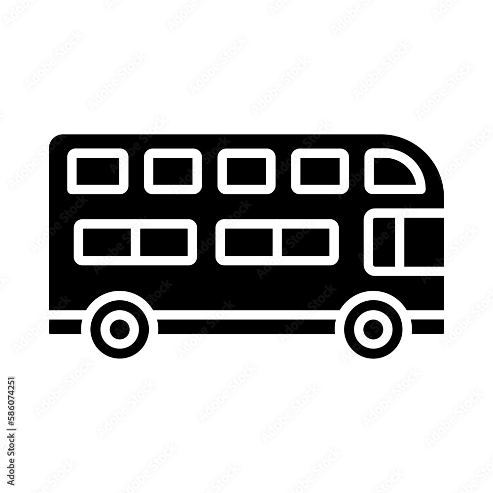 Double Decker Icon Double Decker Icon
