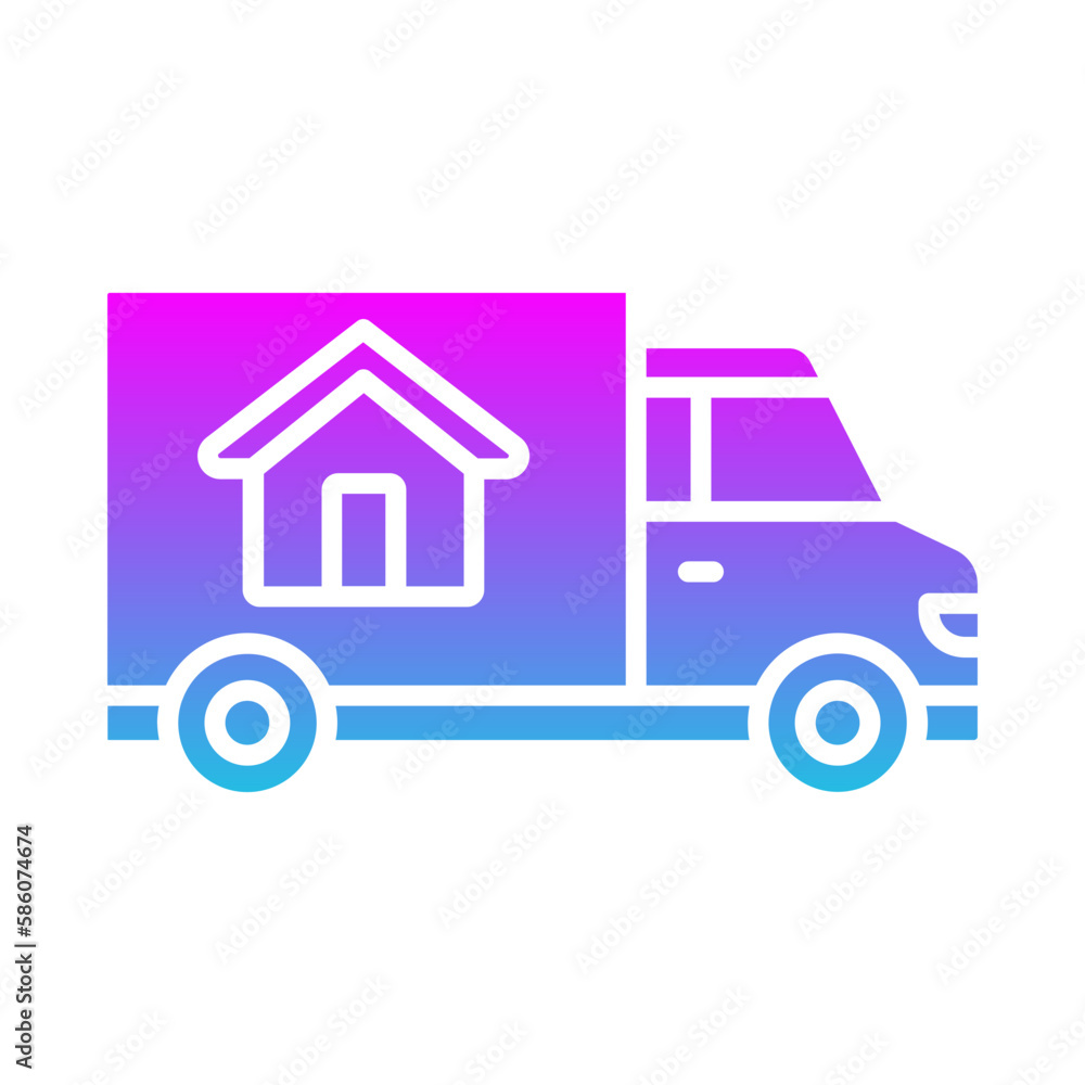 Mover Truck Icon