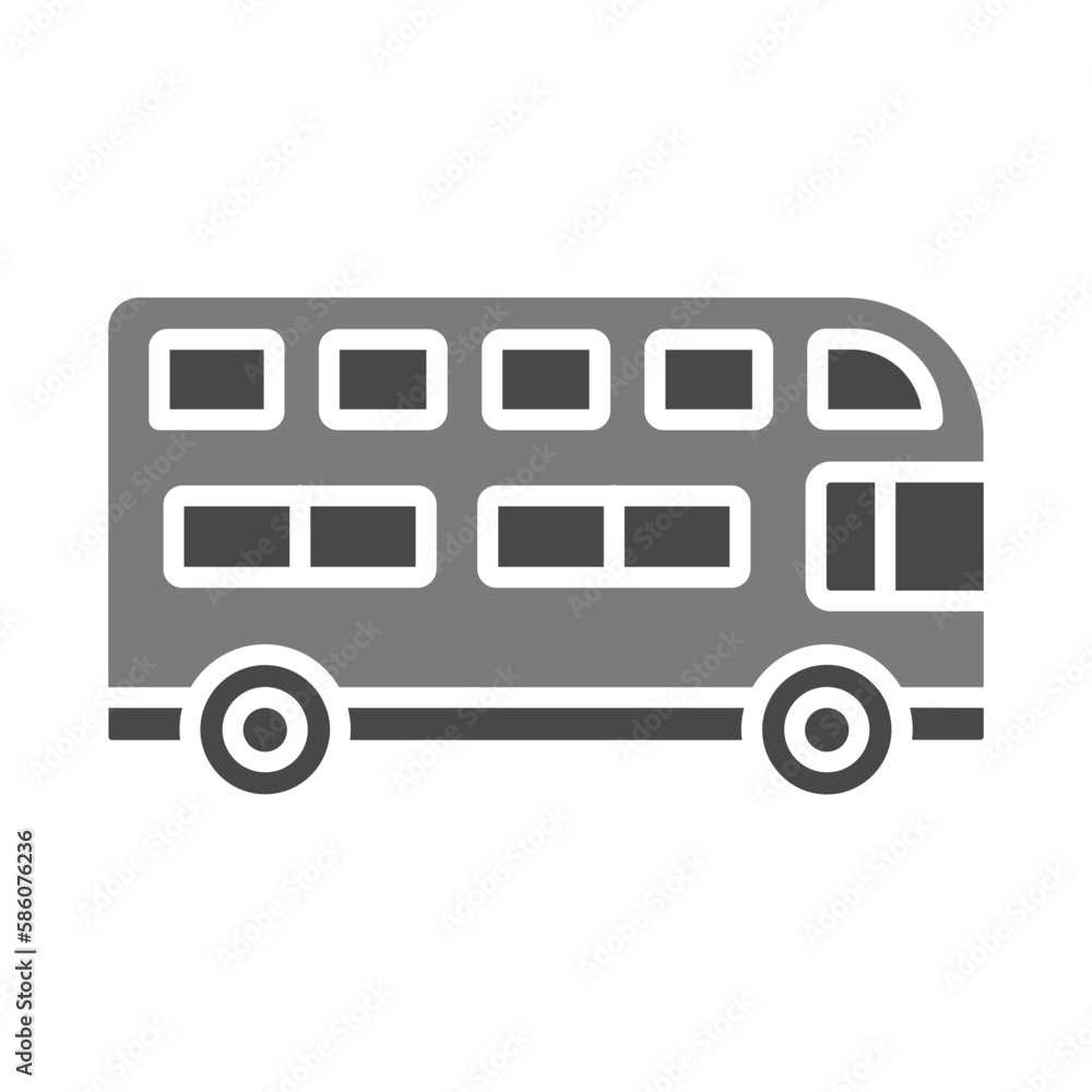 Double Decker Icon Double Decker Icon