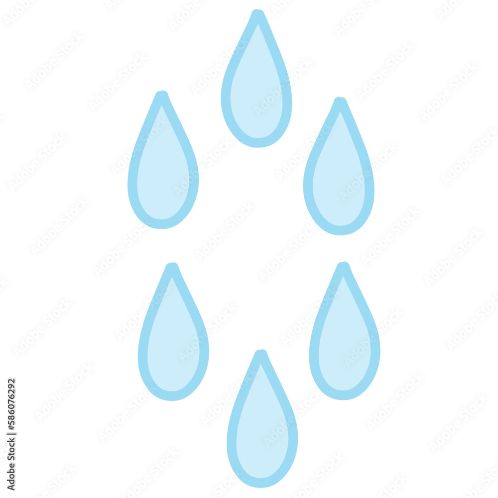 Water Drop illustration, Rain Drop Logo Water Drop illustration, Rain Drop Logo