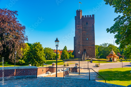 Kärnan tower in Swedish town Helsingborg photo