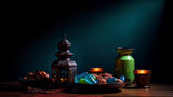 Ramadan food table