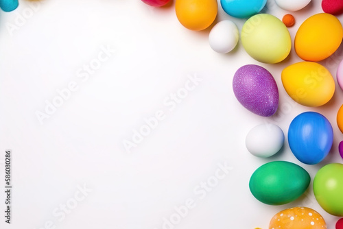 colorful easter eggs