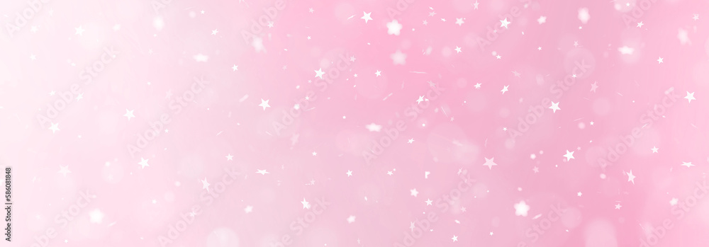 banner abstract background pink color bokeh shine banner abstract background pink color bokeh shine