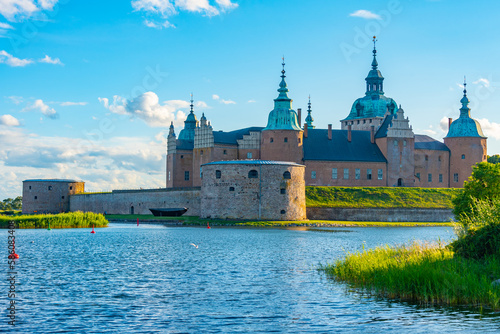View of Kalmar castle in Sweden photo