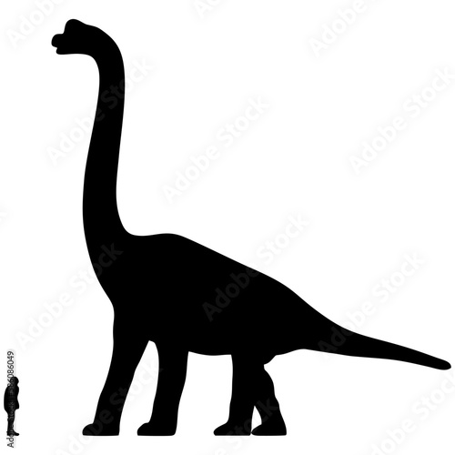 silhouette dinosaur