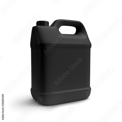Gallon bottle mockup transparent