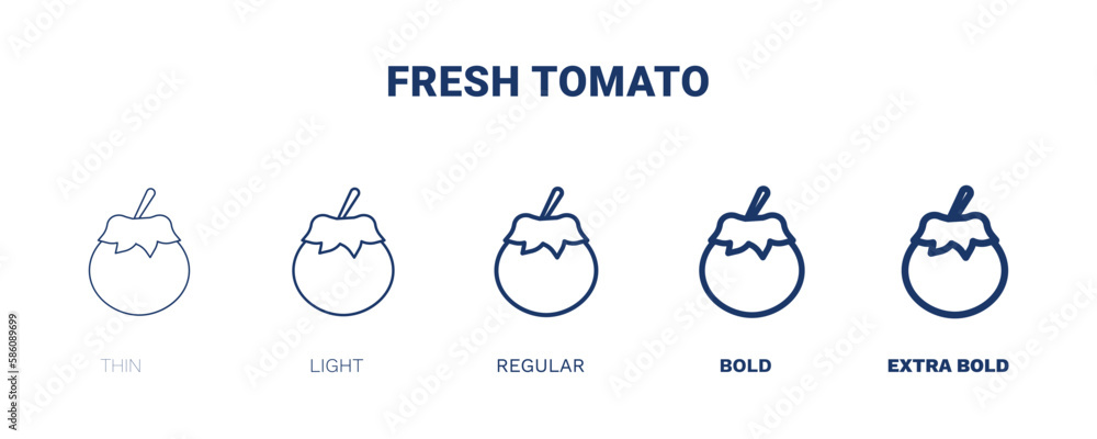 fresh tomato icon. Thin, light, regular, bold, black fresh tomato icon set from restaurant collection. Editable fresh tomato symbol can be used web and mobile fresh tomato icon. Thin, light, regular, bold, black fresh tomato icon set from restaurant collection. Editable fresh tomato symbol can be used web and mobile