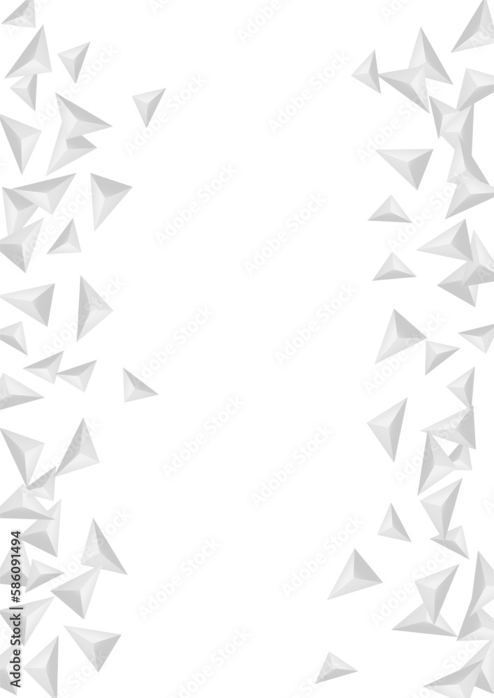 Hoar Origami Background White Vector. Pyramid Trendy Tile. Silver Shape Banner. Element Graphic. Grizzly Fractal Card. Hoar Origami Background White Vector. Pyramid Trendy Tile. Silver Shape Banner. Element Graphic. Grizzly Fractal Card.