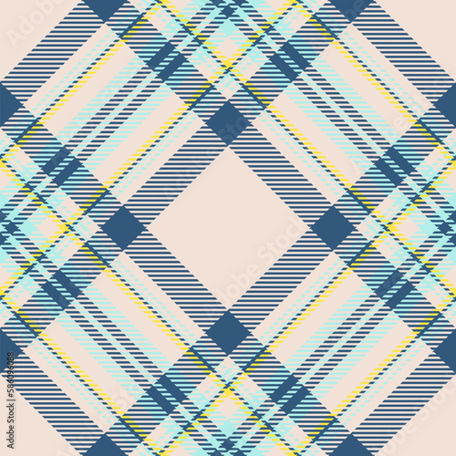 Plaid pattern vector. Check fabric texture. Seamless textile design for clothes, paper print.