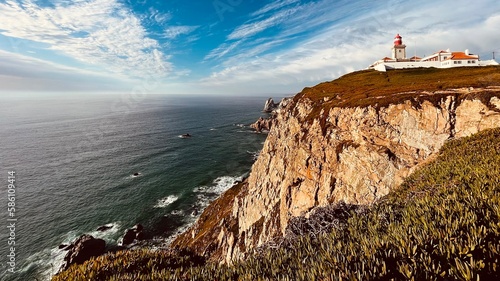 Cabo da roca, Portugal, the western point of Europe